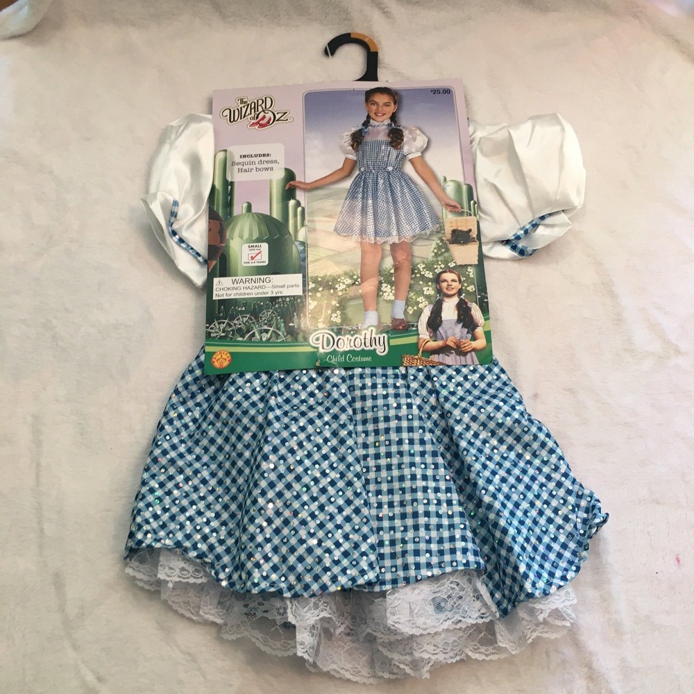 New dorathy Costume‎ small 3-4